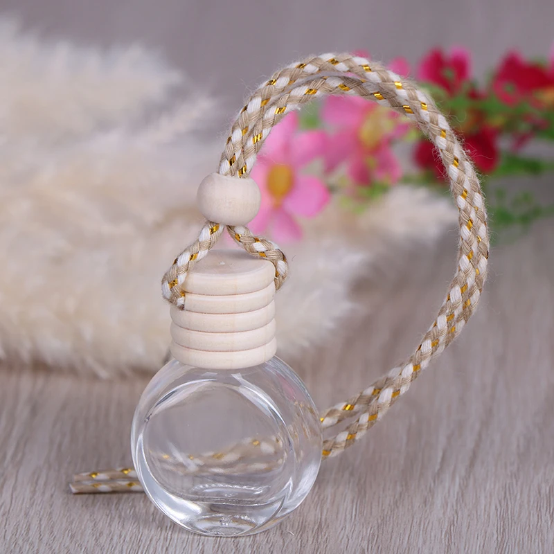 

1pcs Perfume Bottle For Essential Oils Car Styling Perfume Fragrance Accessories Air Freshener Pendant Ornament