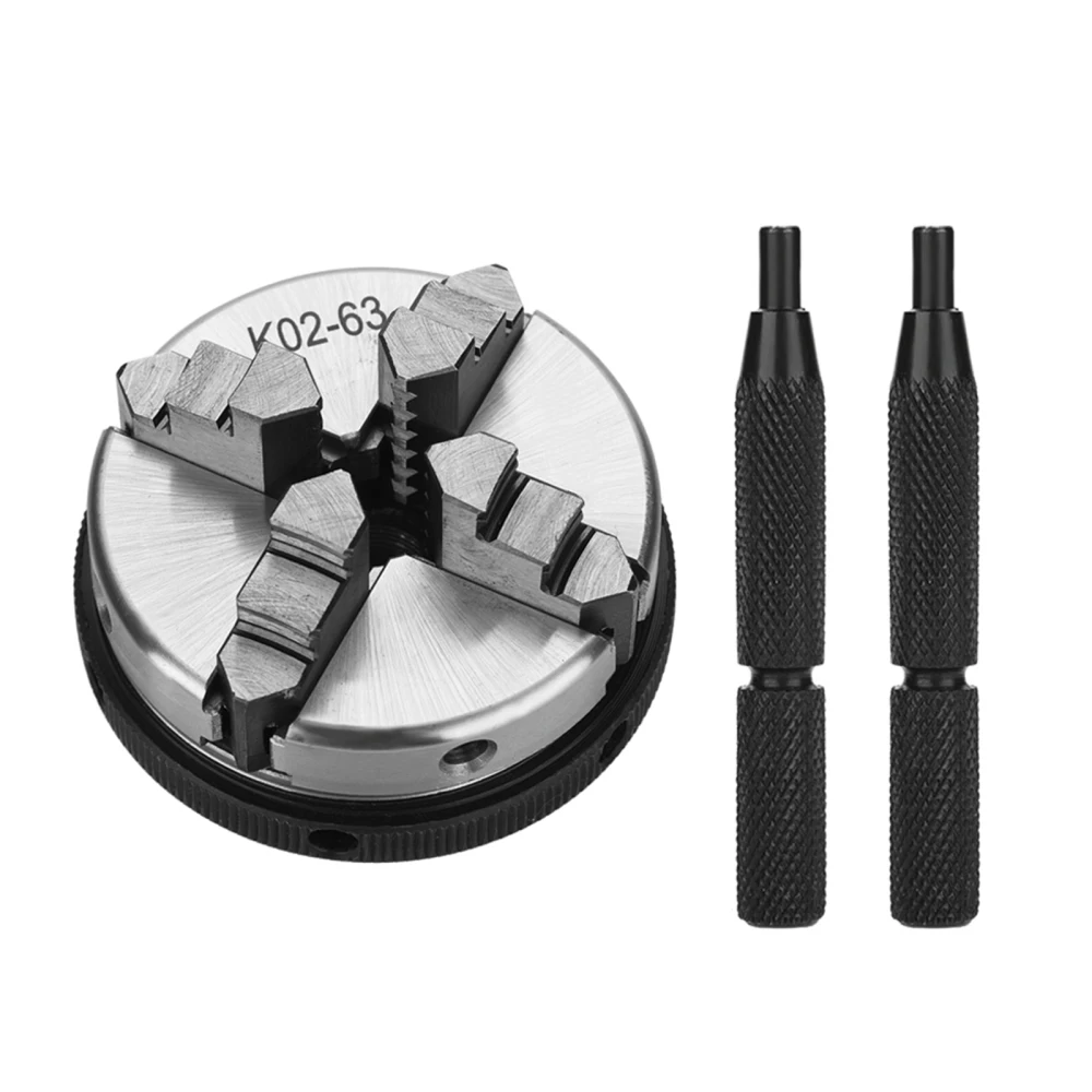 Маленький патрон четырехкулачковый для токарного станка с ЧПУ сверлильный