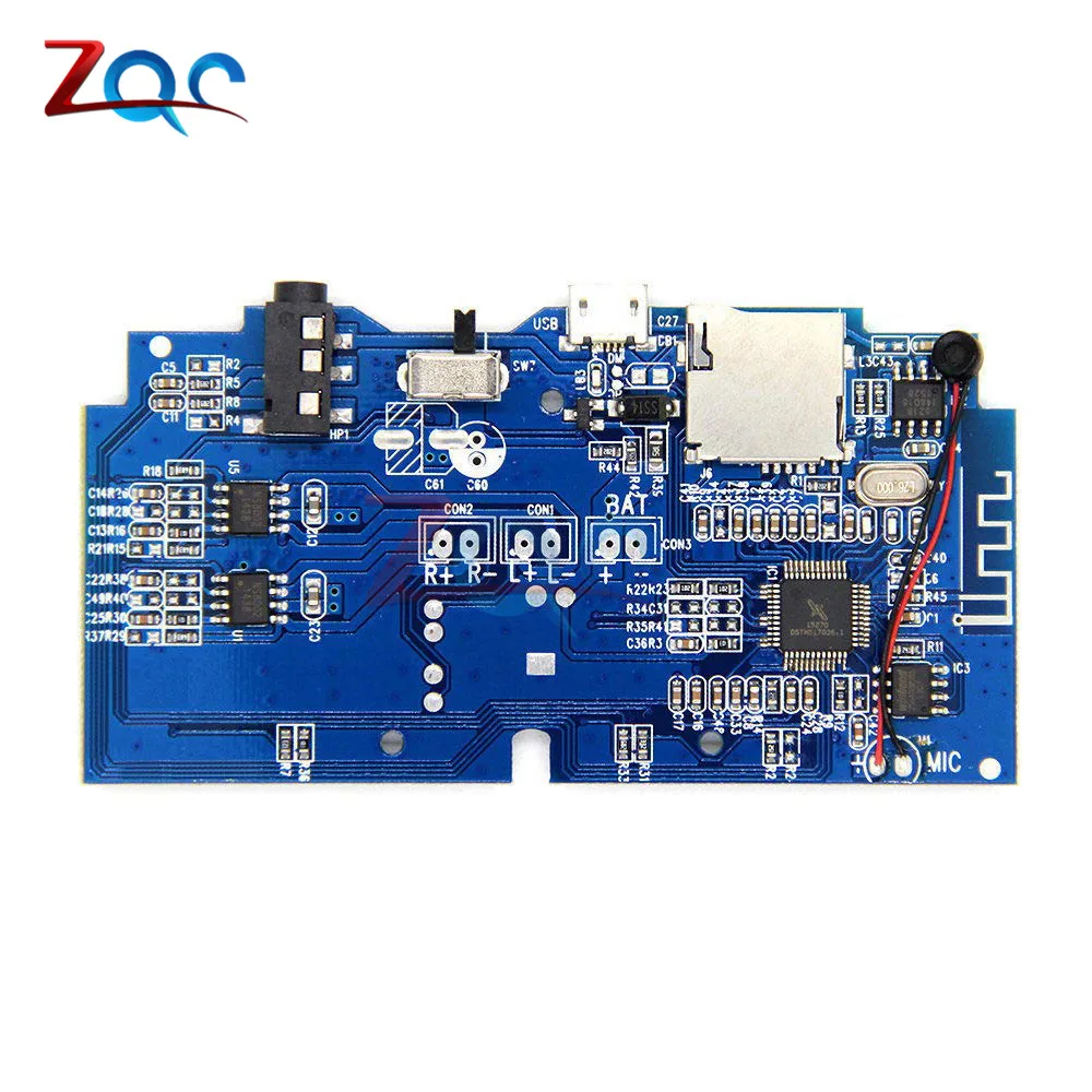 MP3 декодер платы RDA усилитель 23 Вт Bluetooth аудио приемник слот для SD карты Модуль