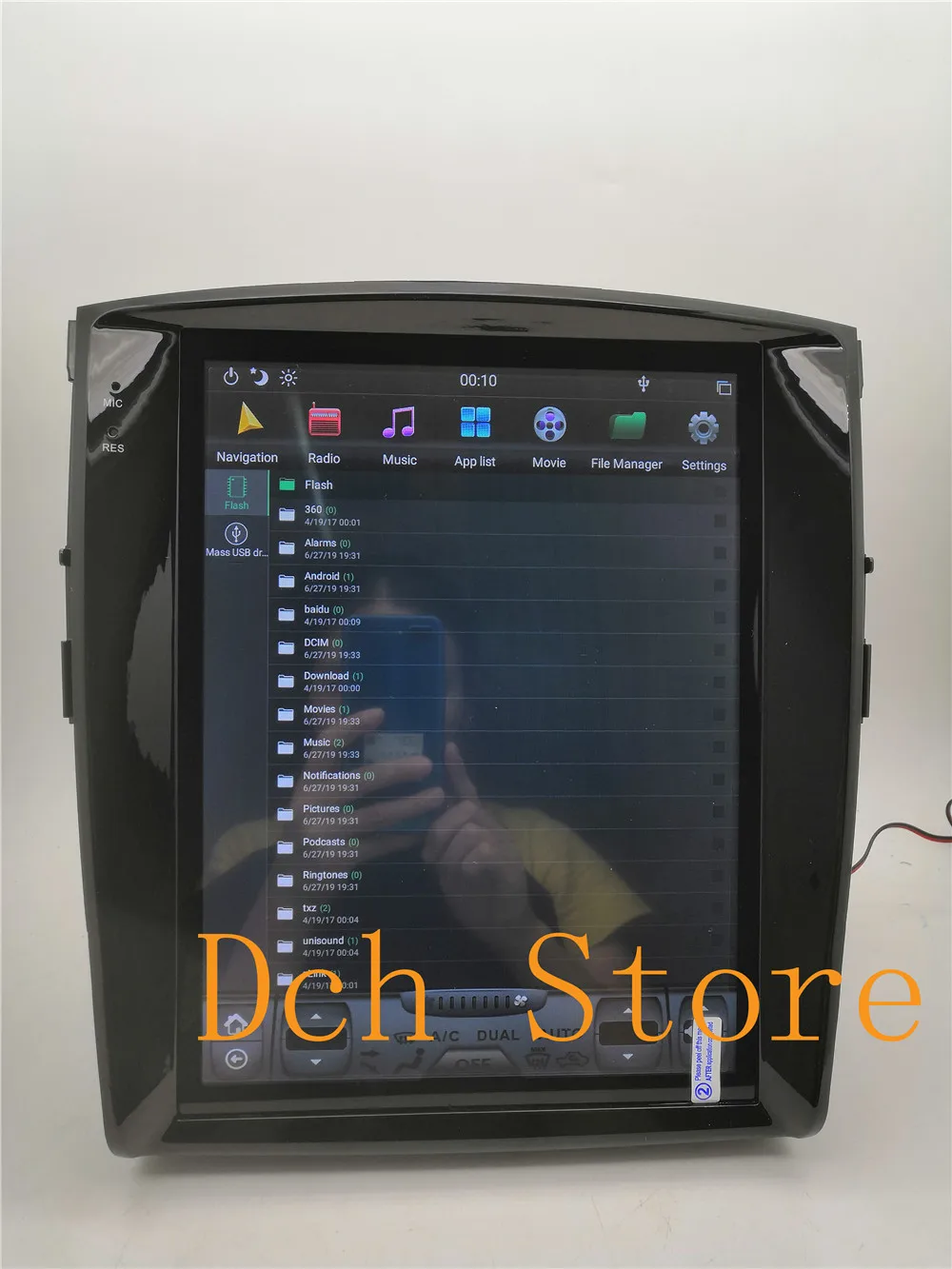 12,1 ''вертикальный экран Tesla стиль Android 8,1 автомобильный DVD gps плеер для MITSUBISHI pajero V97 V93 2006- Радио Навигация ips