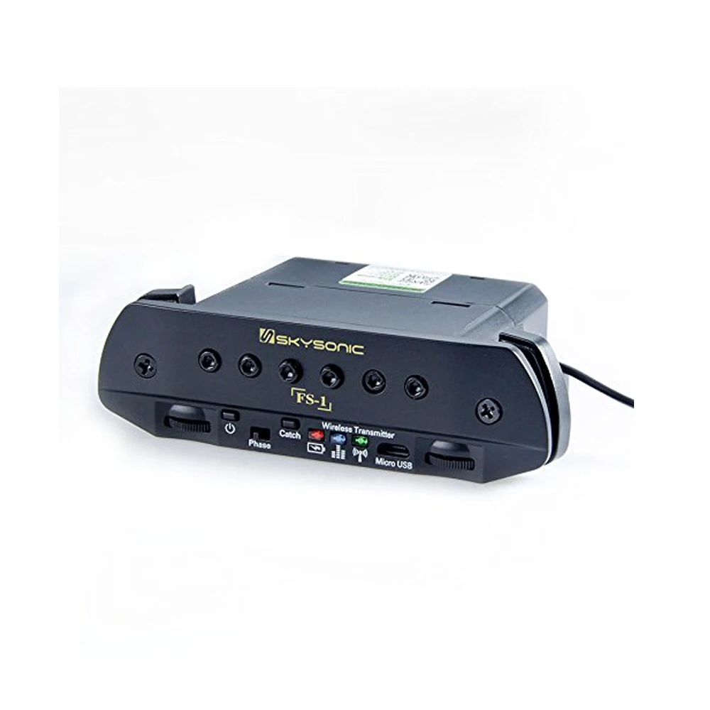 SKYSONIC FS-1 UHF гитара беспроводной звуковое отверстие пикап с приемником передатчика