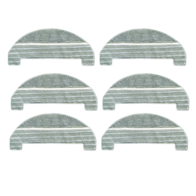 

6Pcs Mop Cloth Rag Replacement for Proscenic M8 Pro Robotic Vacuum Cleaner Spare Parts Accessories