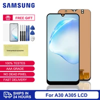 6 4 lcd for samsung galaxy a30 display touch screen digitizer assembly replacement for samaung a30 lcd fa305ds a305fn a305g