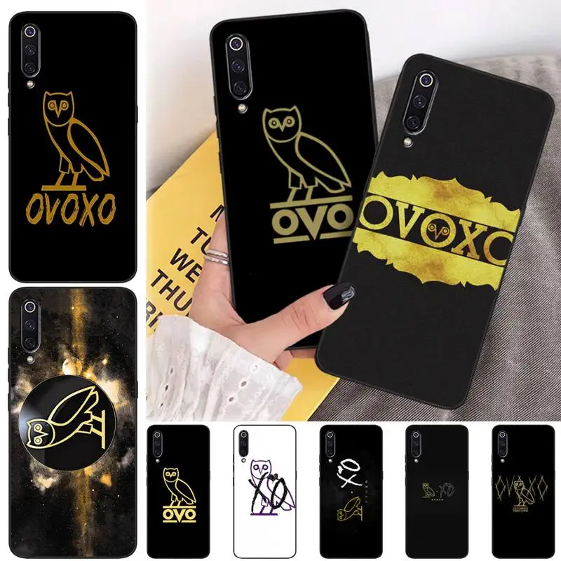 

OVO XO Phone Case For Funda Xiaomi Redmi Mi Note 7 8 8t 9 9s 9a 10 10t Pro Ultra Cover Coque Silicone