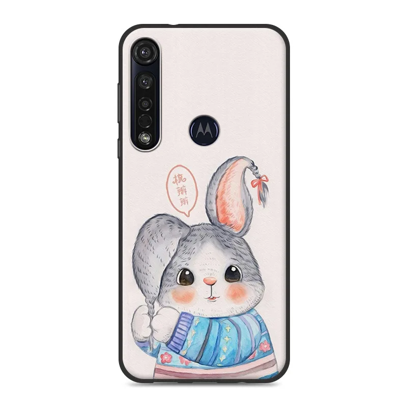Чехол для Motorola G8 Play, мягкий чехол из ТПУ с рисунком, силиконовый защитный чехол для Motorola Moto G8 Plus# KO - Цвет: Армейский зеленый