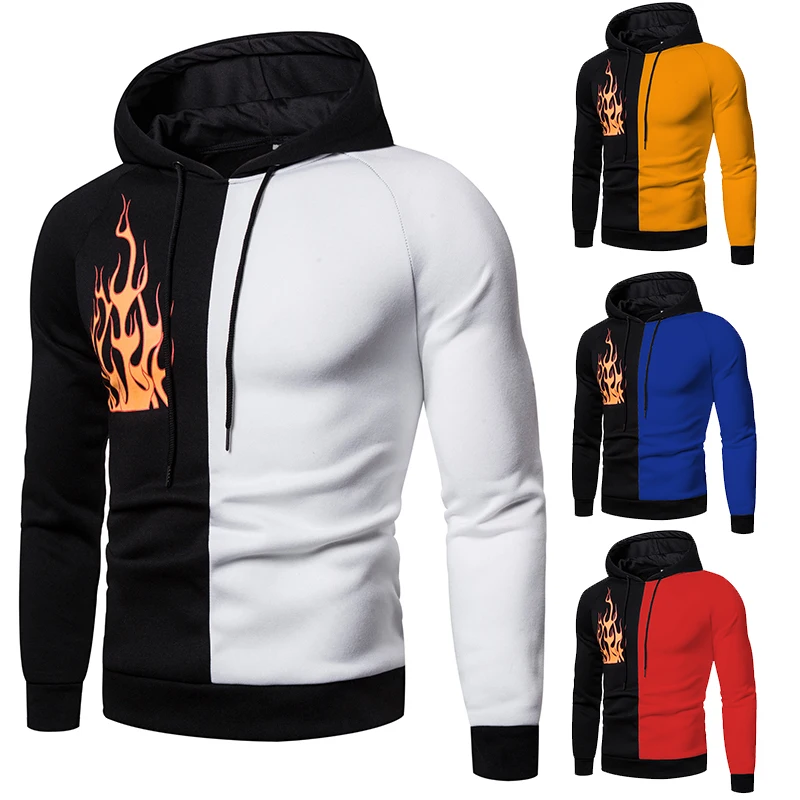 

2021 Autumn Winter Hoodies for Men Solid Sweatshirt Mens Clothes Streetwear Boy Sports Hoodies Hombre Pullovers Casual Tracksuit