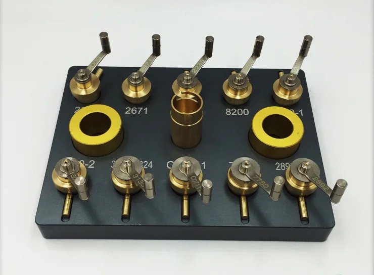 Набор из 10 винтажных намоток Mainspring для ремонта часов сделано в Китае|Ремонтные