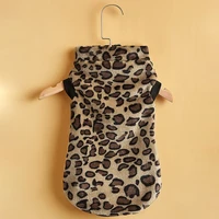 dog clothes cats pet leopard jacket winter overalls clothing small dogs costume supplies products york dog french bulldog coat
