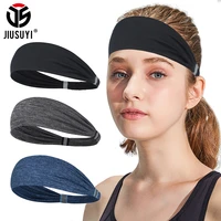 moisture sweatband headband clip elastic sweat yoga turban gym hair wick fitness headscarf girls accessories womens bandana
