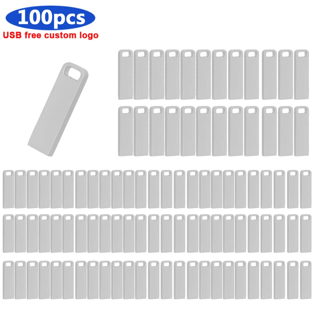 

Usb-флеш-накопитель 100 шт./лот в металлическом корпусе с бесплатным логотипом, 32 ГБ, 128 ГБ, 64 ГБ, водонепроницаемый флеш-накопитель 16 ГБ, 8 ГБ, usb 2,0...