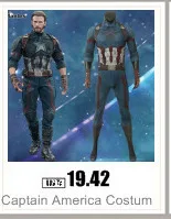 Костюм Капитана Америки, косплей, Steve Rogers, для взрослых, Мстители, 3 бесконечные войны, на Хэллоуин, Рождество, карнавал, комбинезон, перчатки, 3D принт