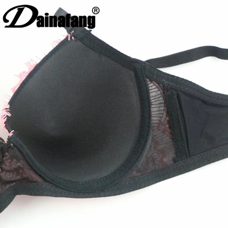 

ARTDEWRED Brand Women Lace Push Up Bra Top Cups Clothing Lingerie Sexy Plus Size Bra Crossover design sujetador 36 38 40 42