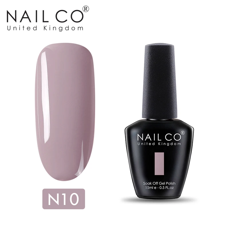 N10 NAILCO УФ светодиодный Гель-лак для ногтей smalto Полупостоянный unghie живопись гель лак Manicura permanente замочить от ногтей Гель-лак художественный - Цвет: N10