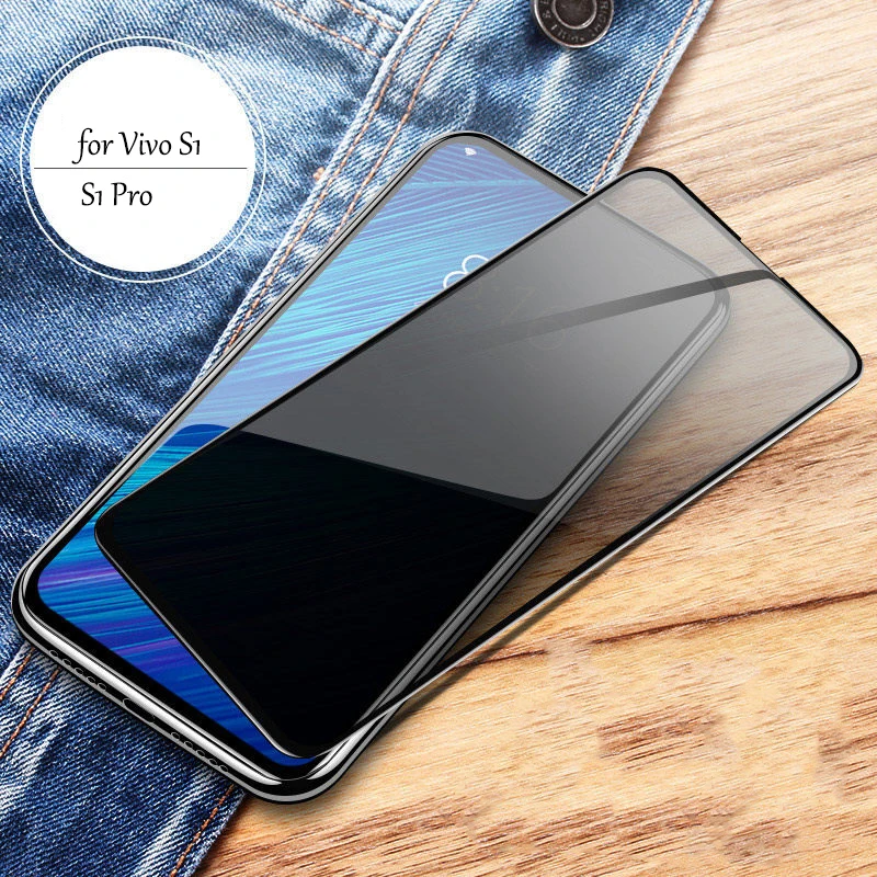 Полное покрытие, антишпионское закаленное стекло для VIVO S1 Pro, защита для экрана, для VIVO S1 Pro, передняя Антибликовая прозрачная пленка