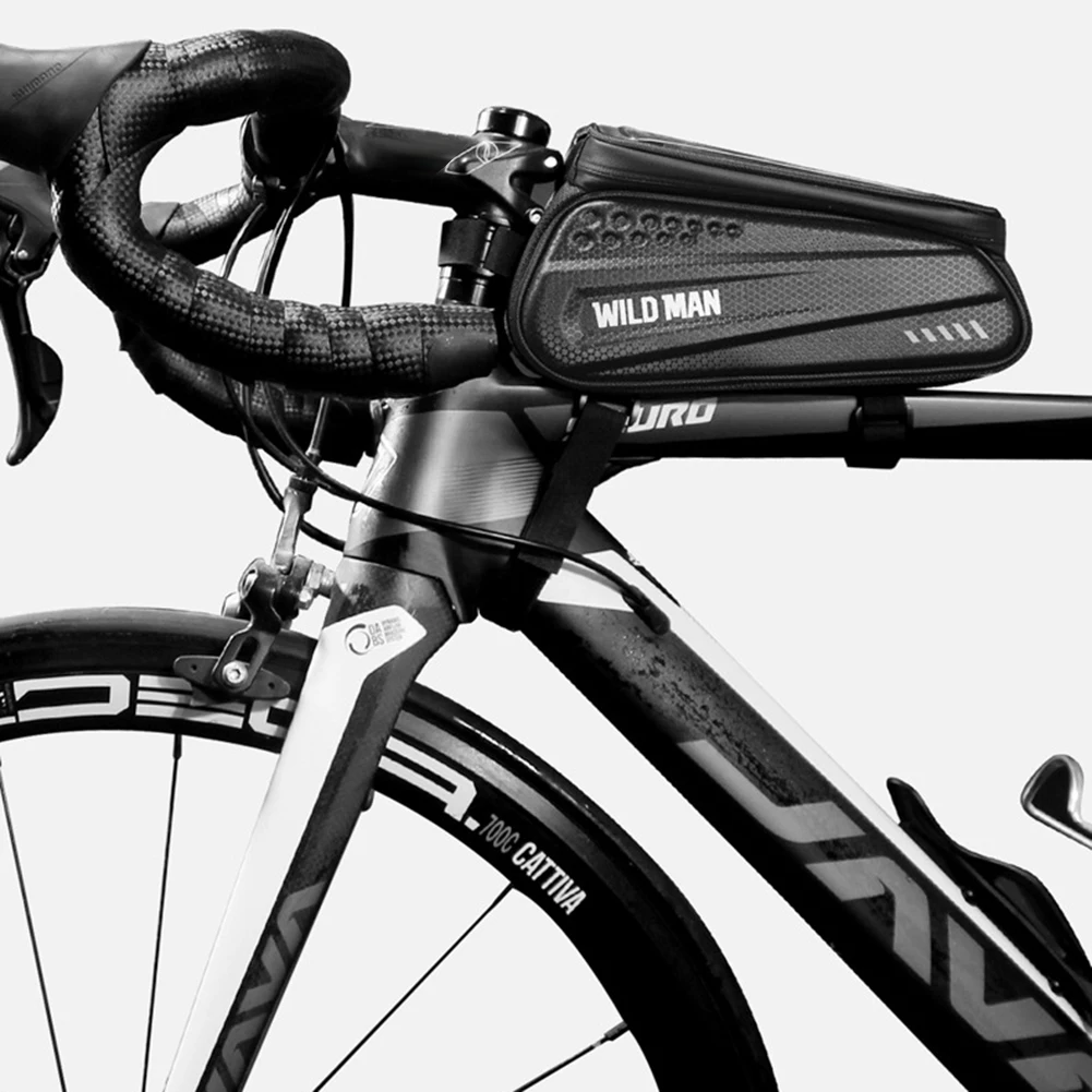 Сумка для горного велосипеда сумка на переднюю раму телефона Водонепроницаемая