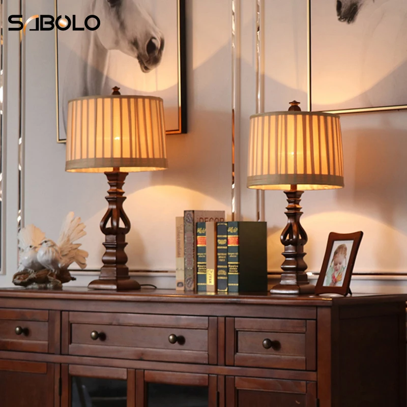 Прикроватная лампа в американском стиле промышленный Настольный светильник для