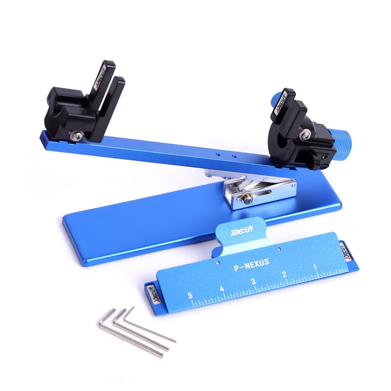 

High quality Archery Tool Arrow Fletching Steel Feather Stick Tool Adjustable Fletching Jig For Bow Arrow DIY New Arrow Vanes