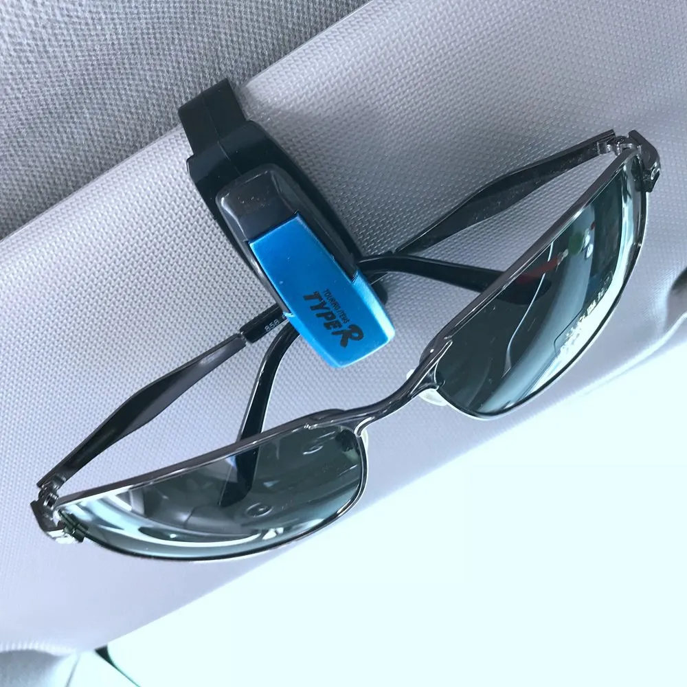 Holder for Glasses Case Universal Eyeglasses Cover Auto Sun Visor Clip Sunglasses Stand Car Accessories BMW Toyota VW | Автомобили и
