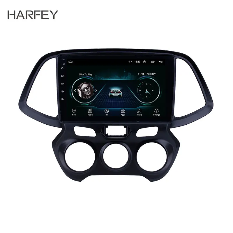 Harfey Android 8 1 gps Автомобильный Радио автомобильный мультимедийный плеер 9 &quotдля hyundai