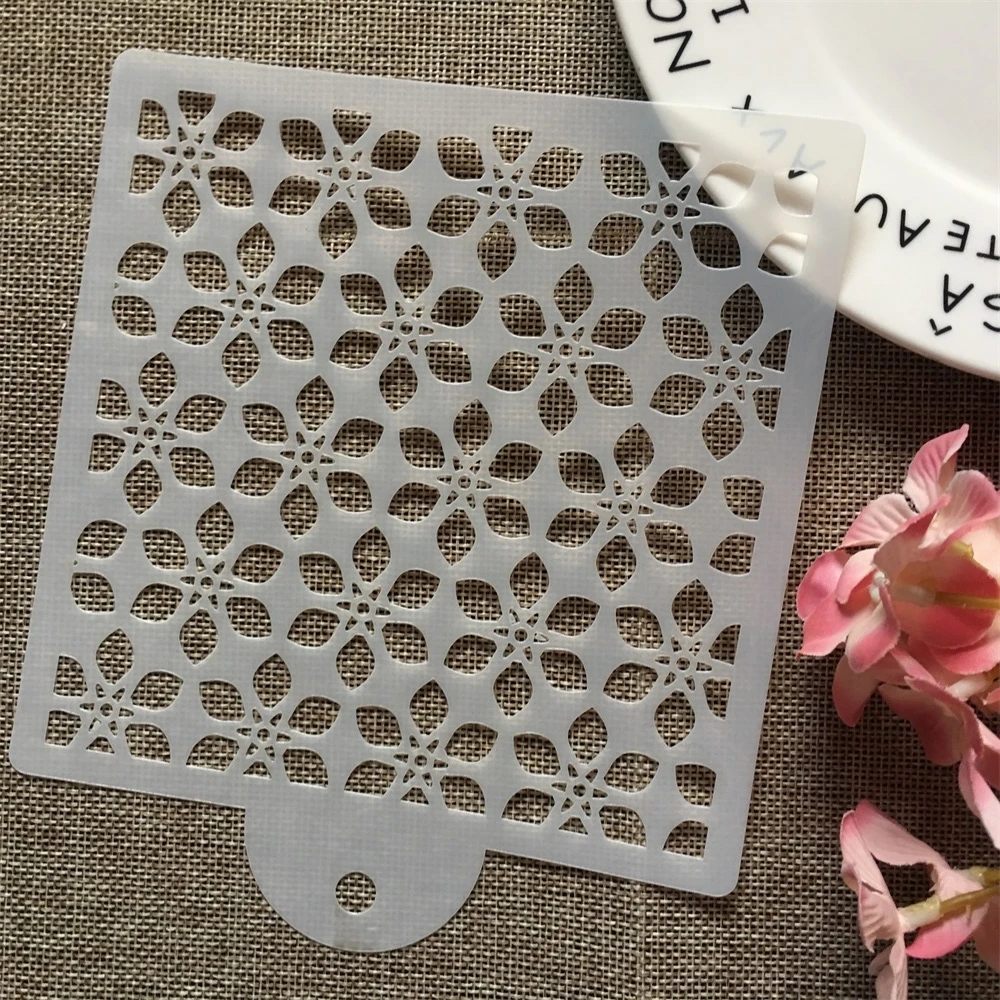 8 шт./компл. 15 см Звезды Падение точка DIY слойные трафареты настенная живопись