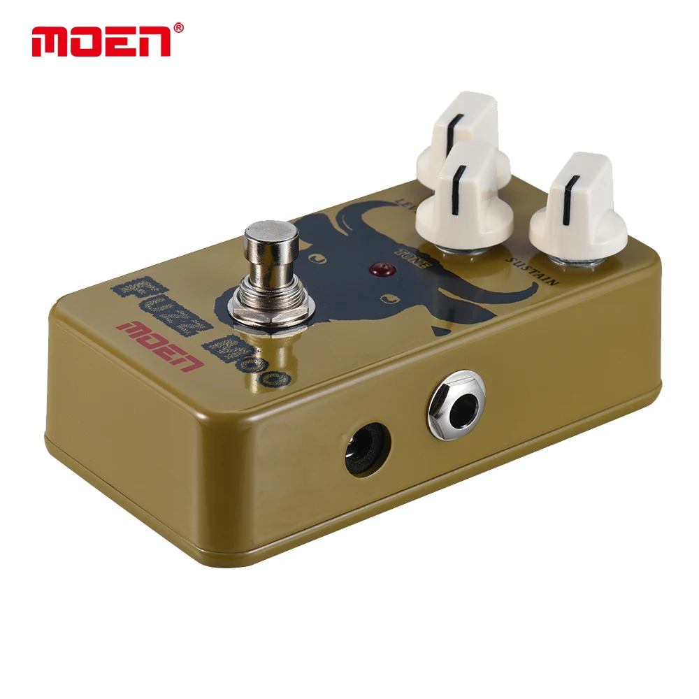

MOEN AM-FZ Fuzz Moo Fuzz Guitar Effect Pedal True Bypass Full Metal Shell Guitar Pedal for guitar accessories