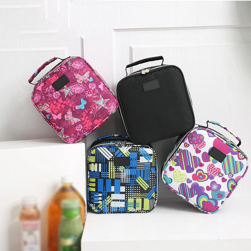 

4L Small Capacity Child Insulation Bag Portable Insulated Cooler Bag Insulated Lunch Box Tote Bag Travel Men Women Cold Thermal