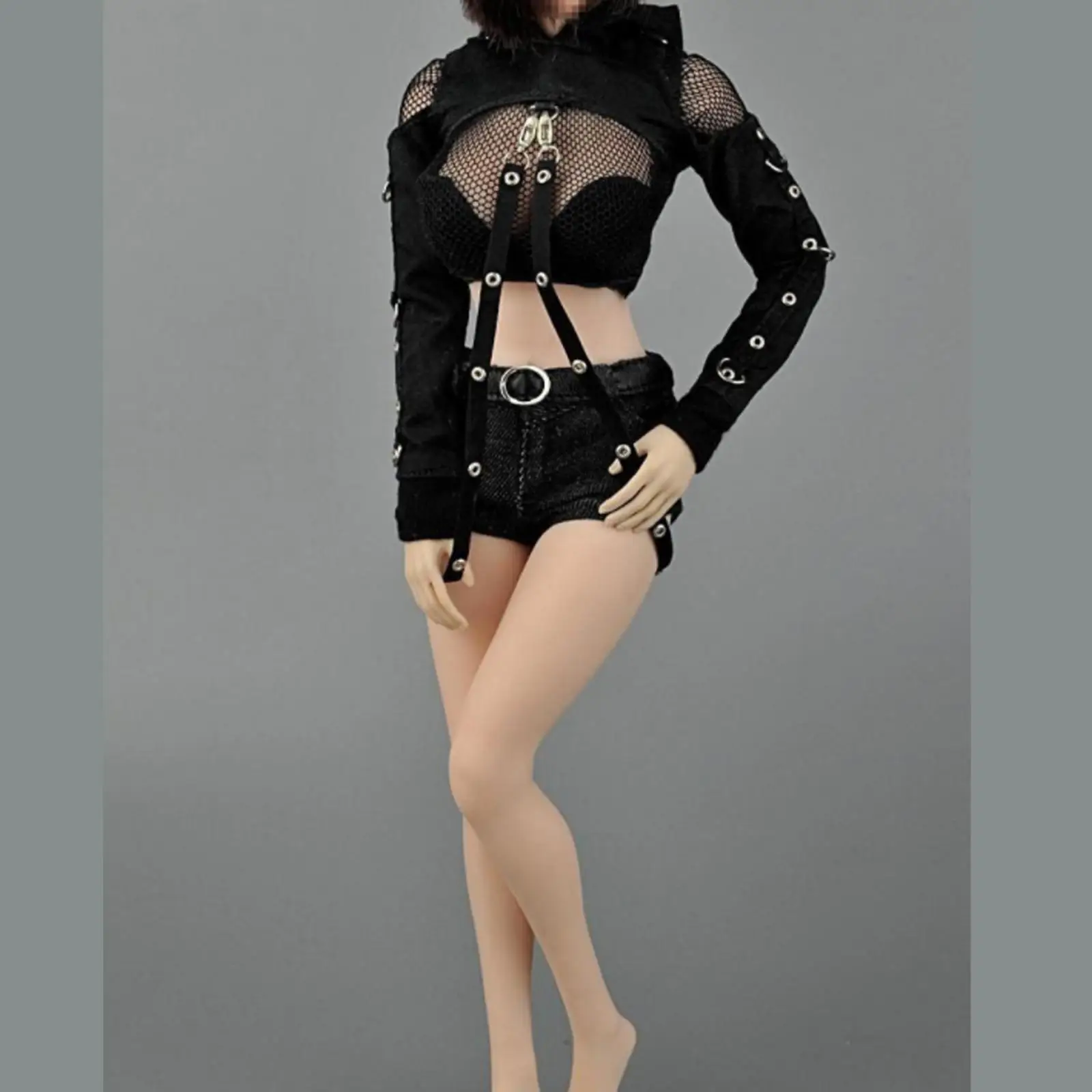 Коллекция 1/6 Женская фигурка топ с капюшоном подходит для кукол 12 дюймов