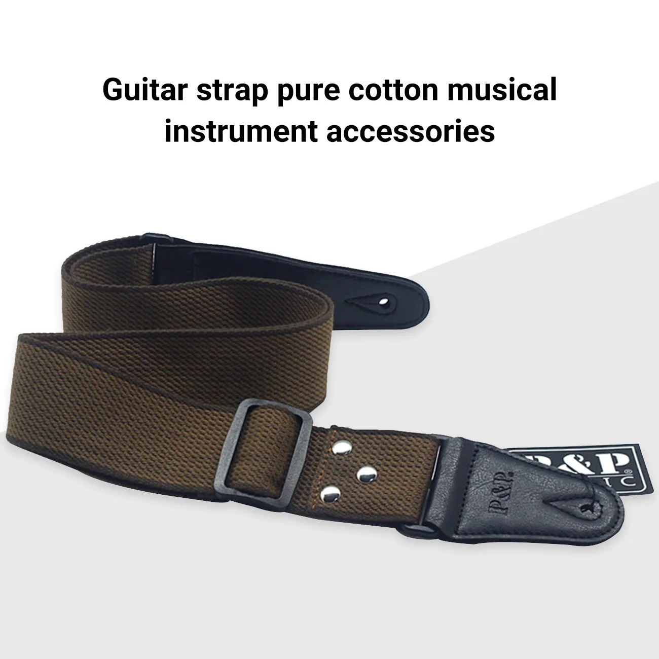 

Guitar Strap Leather Head Adjustable Shoulder Strap For Guitar Electric Guitar Bass Guitar Parts Accessories