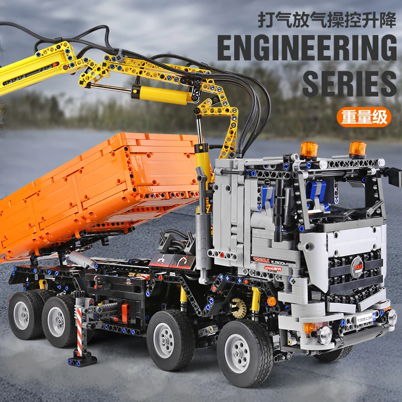 Форма King 19007 автомобильные игрушки Совместимые с 42043 Arocs 3245 внедорожник