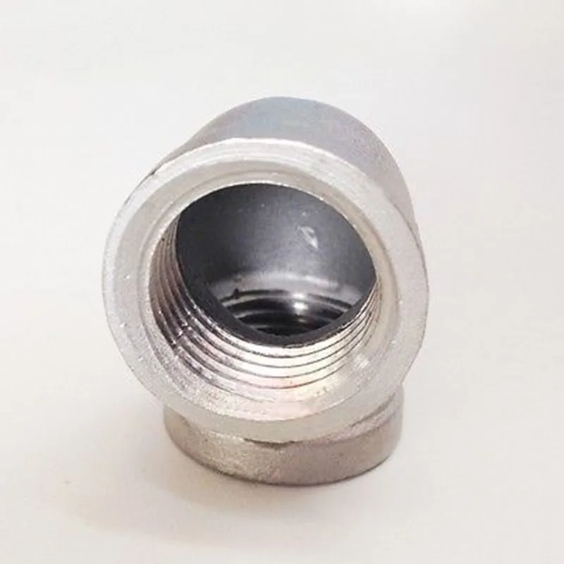3/8 &quotBSP Женская резьба 304 нержавеющая сталь 90 градусов колено трубы фитинг