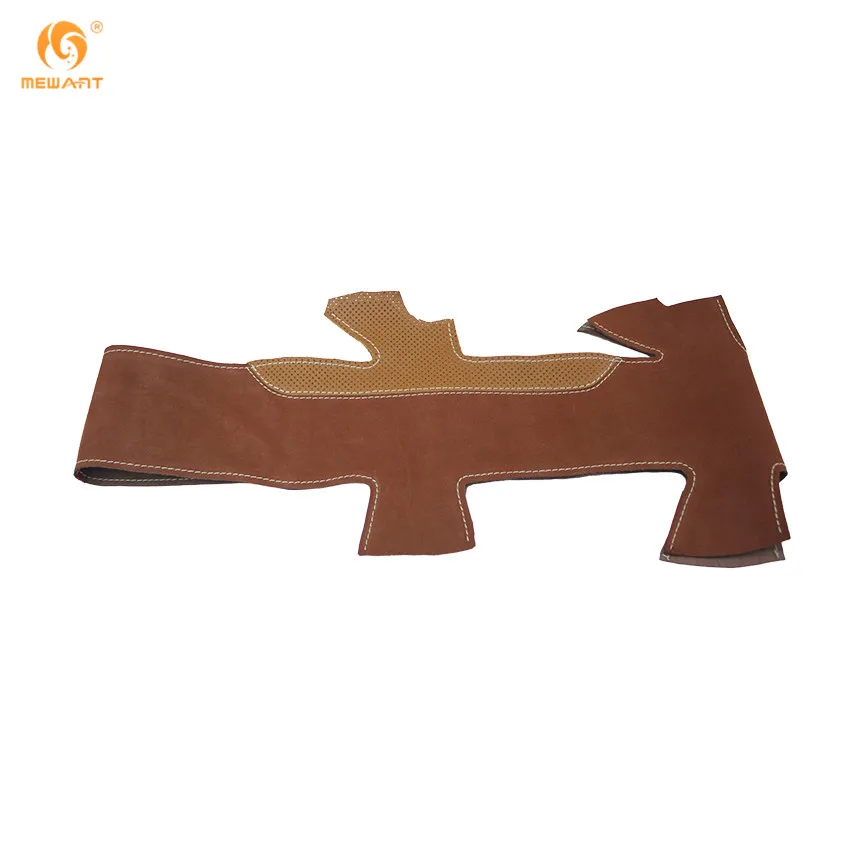 Фирма MEWANT оранжевый замшевый чехол рулевого колеса автомобиля из натуральной