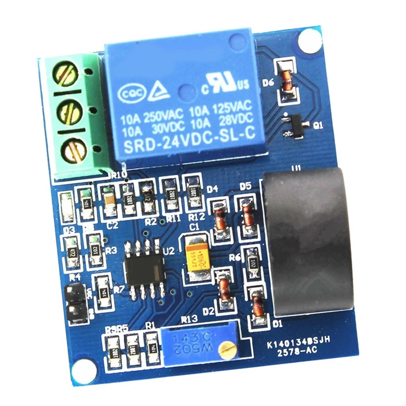 Релейный экран 24 В постоянного тока 5 А датчик обнаружения защиты от перегрузки