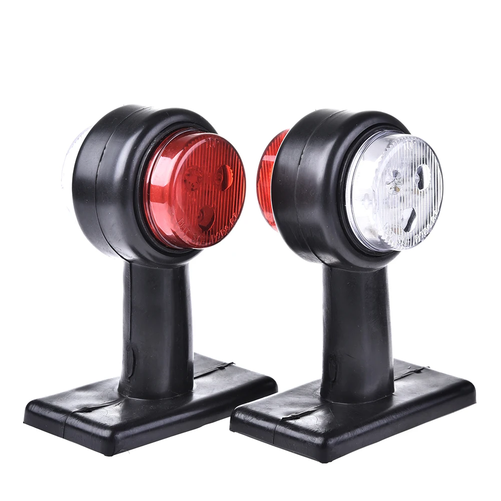 

Car Accessories 10-30V LED Lights 12 LEDs Side Marker Lights Warning Lights for Truck Van Pickup