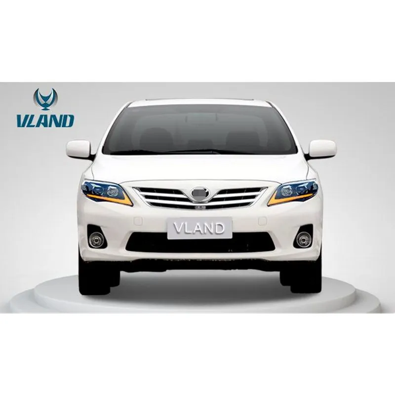 VLAND завод для автомобильных фар COROLLA LED запчастей головная лампа 2011 2012 2013 с