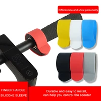 universal protective cover handlebar finger dial cover silicone sleeve case for xiaomi m3651spromax g30 electric scooter 1pc