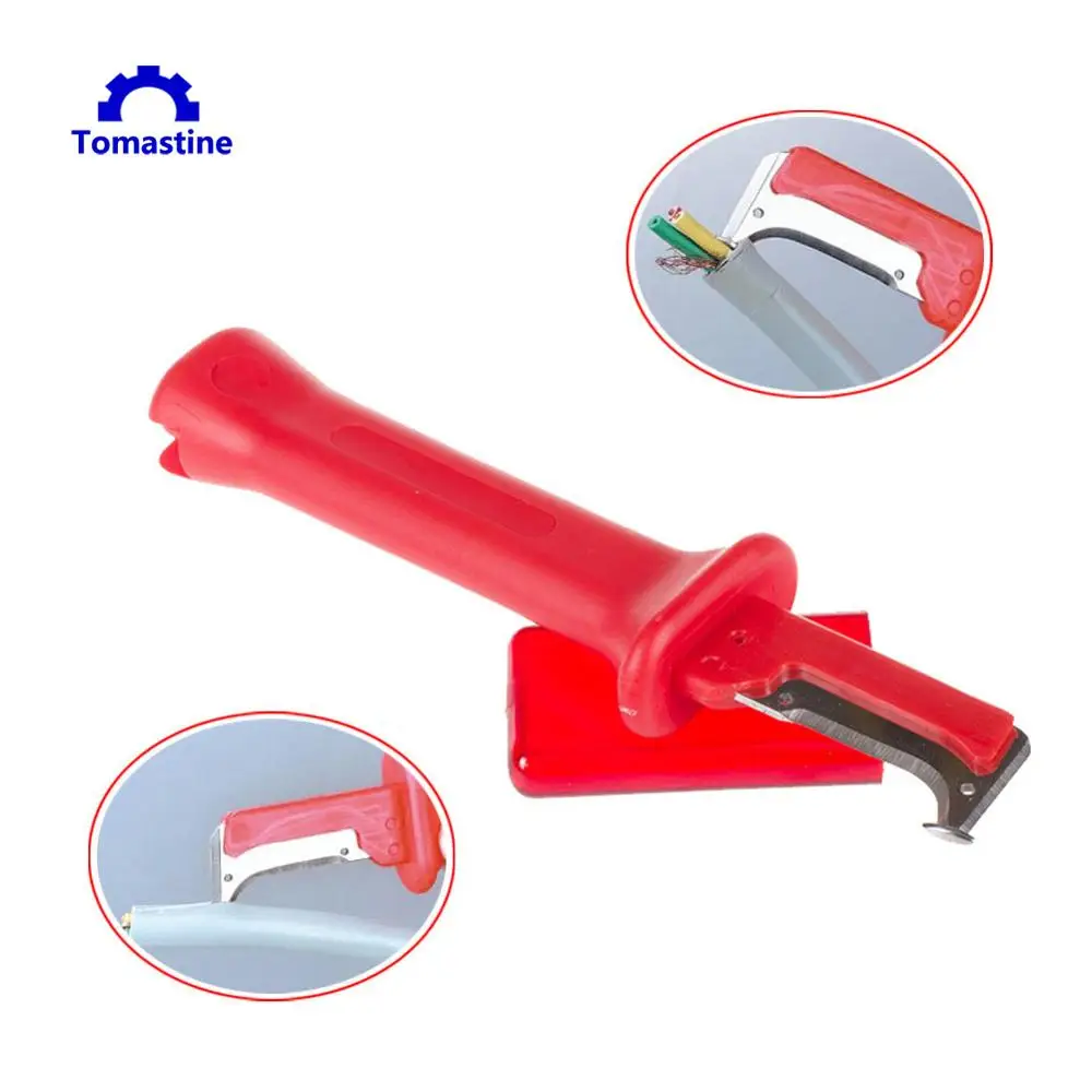 Портативный инструмент для зачистки кабеля проводов мини плоскогубцы с защитной