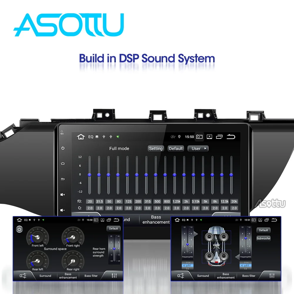 Автомагнитола Asottu KI303 2 Гб + 32 ГБ android 9 0 PX30 с dvd-плеером для Kia rio 4 2016 2017 2018 2019 - купить