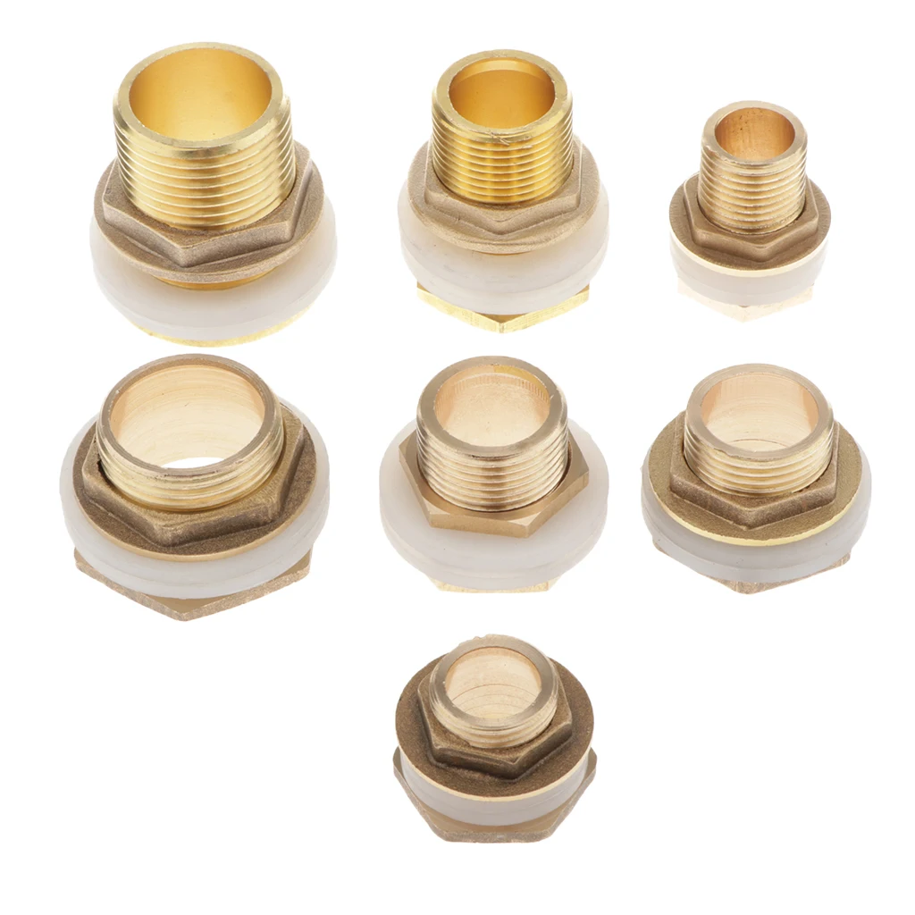 

Water Tank Connector Bulkhead Fitting With Rubber Water Pipe Connector