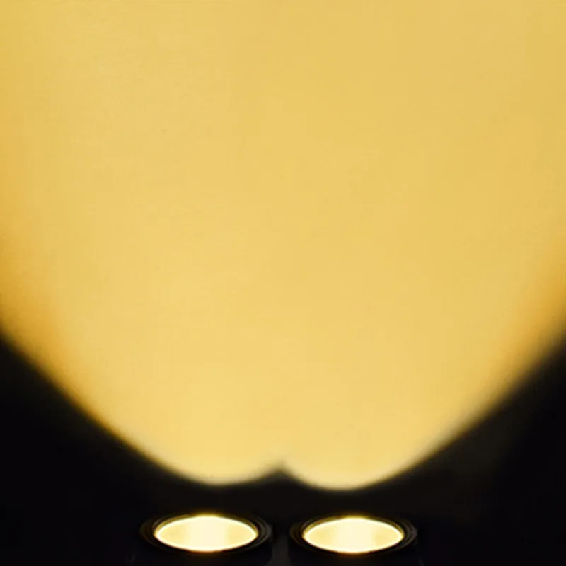 Продажа Светодиодный 2 глаза 2x100 Вт COB DMX сценический эффект DJ 200 Вт тенты светильник Холодный белый/теплый белый свет этапа светильник Ing церкви ТВ па...