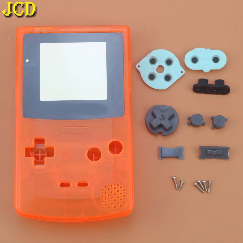 JCD 1 шт. для NAND Запчасти для Gameboy игровой запасной чехол пластиковая оболочка Крышка для консоль GBC полный корпус Чехол - Цвет: Q
