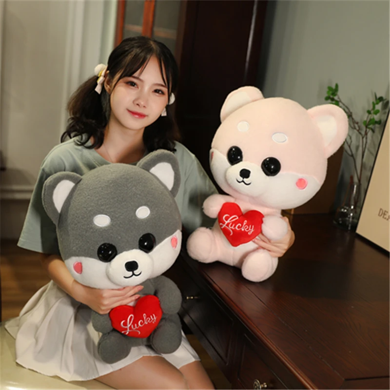 

25/35/40/45CM Kawaii Cute Heart Mouse Plush Toy Pillow Car Room Bed Decoration Children Couple Holiday Birthday Gift