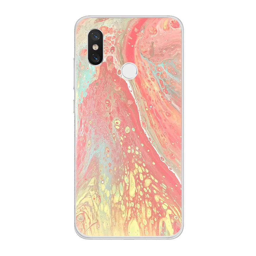Чехол для телефона ciciber с мраморной полоской Xiaomi MIX MAX 3 2 1 S Pro MI A2 A1 9 8 6 5 X 5C Lite SE Pocophone