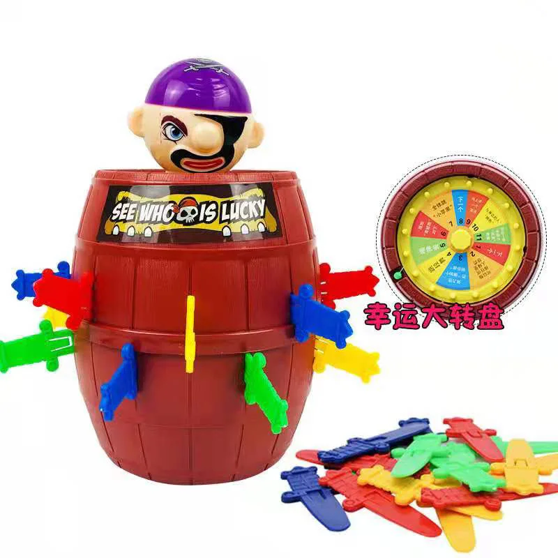 Выдвижная игра пиратский бочонок для 2-4 игроков веселая Новинка на столе удачный