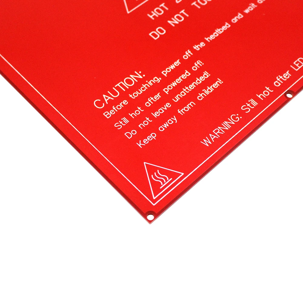 Reprap MK2B радиатор 214*214*1,6 мм MK2B с подогревом плата PCB СИД термистора для 3D-принтеры как MK2A очаг для 3D-принтеры Запчасти Мендель