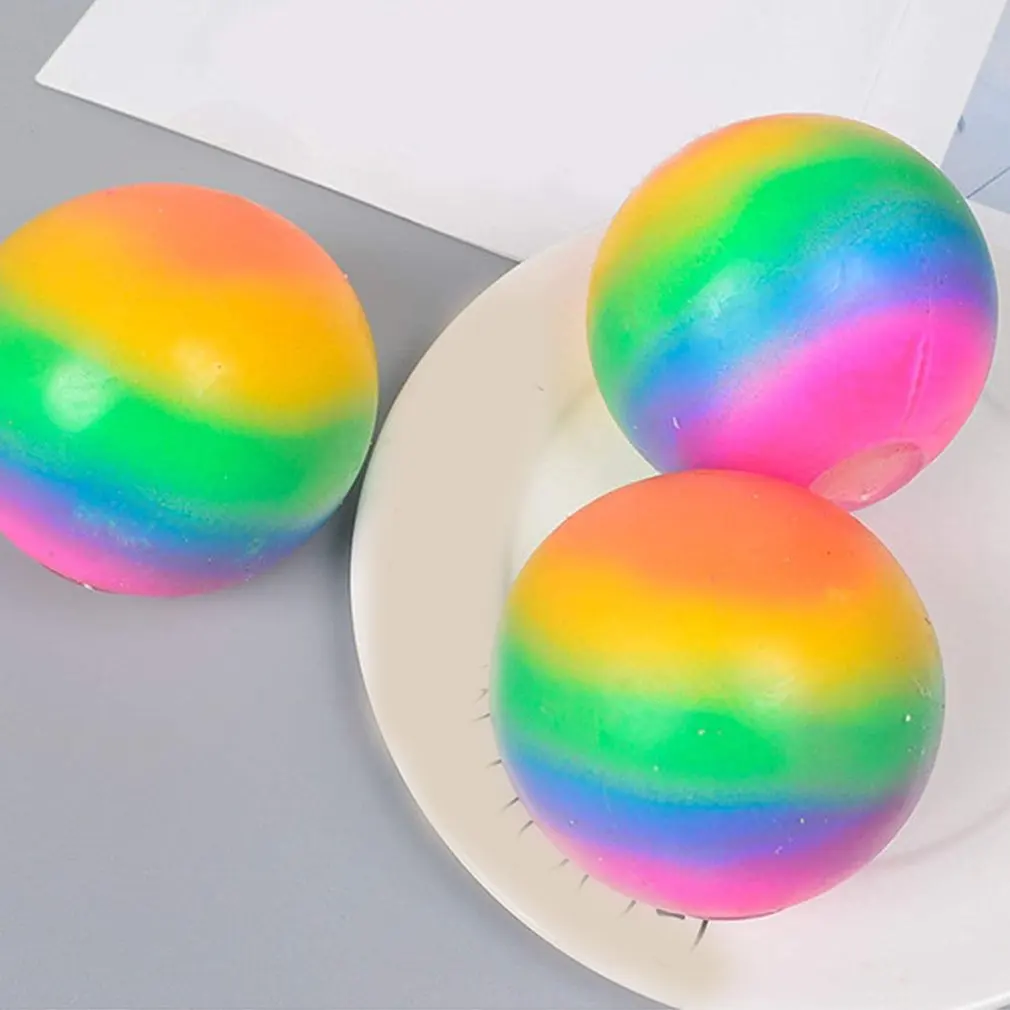Красочный воздушный шар пресс-деком ионная игрушка снимает антистрессовые
