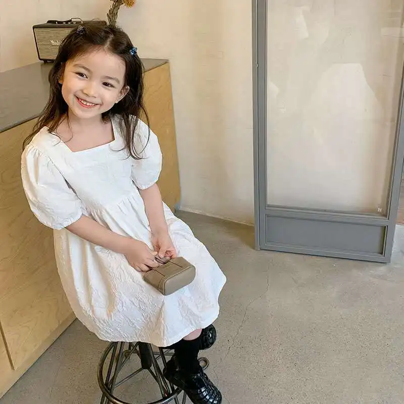 Children's French dress summer girl sweet children's 3-8 years old clothing | Детская одежда и обувь