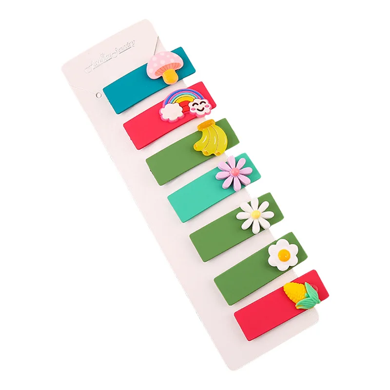 Детские заколки для волос 7 шт./компл. разноцветные волос|Аксессуары девочек| |