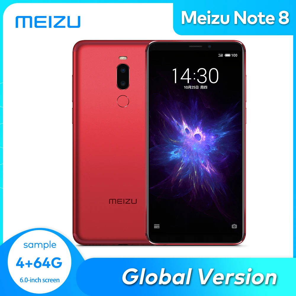 Смартфон Meizu Note 8 4 + 64 ГБ экран 632 дюйма|Смартфоны| |