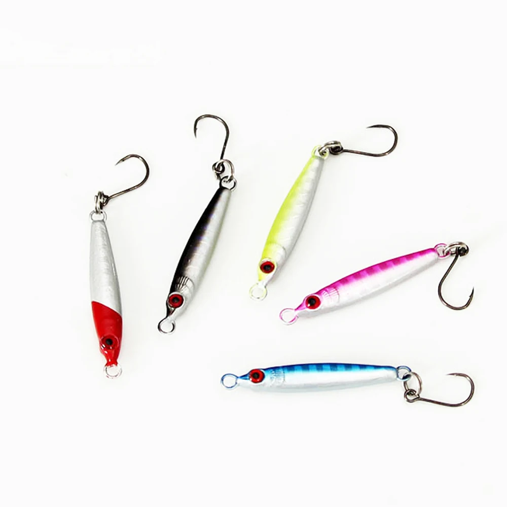 Металлическая рыболовная ложка для джиггинга 1 шт. 3 г/В искусственная приманка с