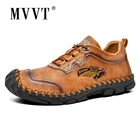 Модная мужская повседневная кожаная обувь, Качественная мужская обувь из спилка, лоферы на плоской подошве, уличные Мокасины, мужская обувь размера плюс